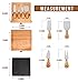 Utopia Kitchen Charcuterie Boards Set Bamboo Cheese Boards and Platter Set Unique Housewarming Wedding and Gift Set for Women Couples and Home Small