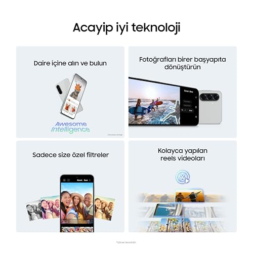 Samsung Galaxy A56 5G, Android-smartphone, 256 GB opslag, 8 GB RAM, antraciet, 6X besturingssysteem upgrade, groot scherm, lange levensduur van de batterij (Samsung Turkije gegarandeerd) - Afbeelding 6