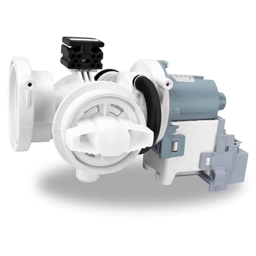 DC97-20621C DC97-20621A OEM Drain Pump Assembly Compatible with Samsung Washer WF45R6300AV/US WF45R6100AC/US WF45R6100AP/US WF45R6100AW/US WF45R6300AW/US WF46BB6700AD/US WF45T6200AW/US WF45M5500AP/A5