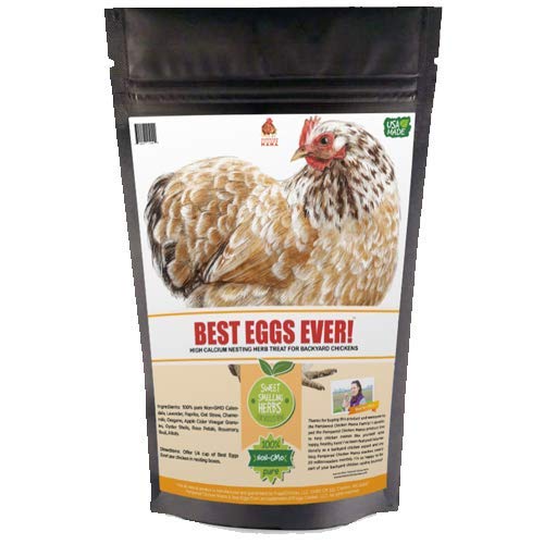 Pampered Chicken Mama Backyard Chicken Treats For Great Eggs 1.25 Lbs - All-Natural Backyard Chicken Feed Supplies - Hen Treats For The Best Eggs Ever - High Calcium Supplement For Chickens #TOP4