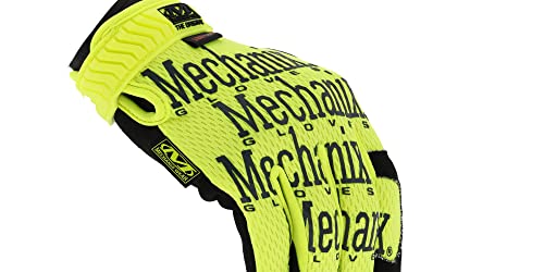 Mechanix Wear: The Original E5 Work Gloves - Cut Resistant, Touch Capable (XX-Large, Fluorescent Yellow) - Image 2