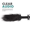 Movo WS4 Furry Outdoor Microphone Windscreen Muff for Long Shotgun Microphones up to 13cm X 25mm (L x D) - Fits the Audio-Technica ATR6550, AT897, AT875 and Similar Mics #1