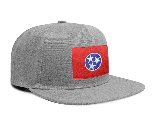 Image of International Tie State Hat for Men and Women, Adjustable Snapback Trucker Baseball Cap with Embroidered Patch