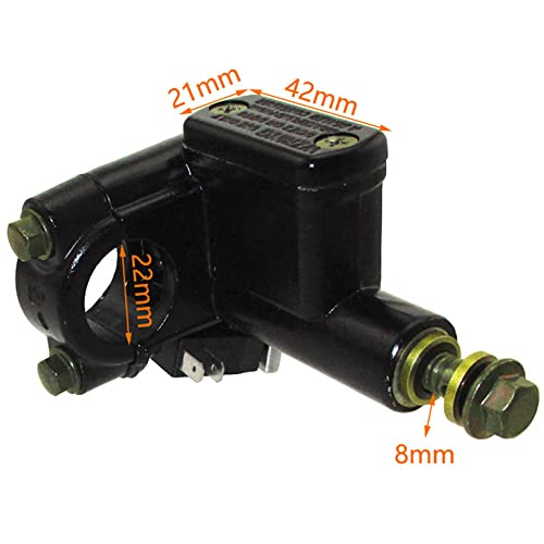 DJ-Motor 22mm 7/8'' Front Left Hydraulic Brake Clutch Lever Master Cylinder 8mm Banjo Screw for Pit Dirt Bike Motorcycle by DJ-Motor - Used condition - Image 2