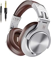 OneOdio Kopfhörer Over Ear, DJ Kopfhörer mit Kabel, Professionell Geschlossener Studio HiFi Kopfhörer mit Share Port für E-Drum Piano Gitarre AMP Recording Monitoring