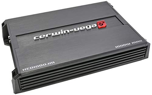 Cerwin-Vega XED1000.1M Xed Monoblock Class Ab Amp (1,000w Max) (Renewed)