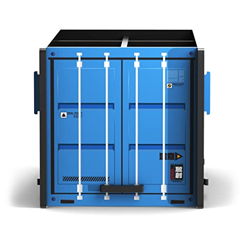 Image of Pen Holder Shipping container shaped (Blue)