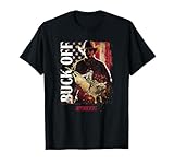 PBR Professional Bull Riders Buck Off American Flag T-Shirt