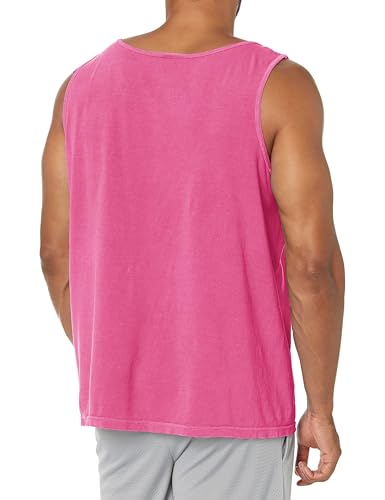 Image of Comfort Colors Chouinard Tank Top 9360 Plain Unisex XL Neon Pink PgmDye