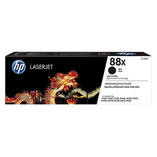 HP 88X High Yield Black Original Laserjet Toner Cartridge (B07BRNCRK9) Amazon Price History, Amazon Price Tracker