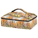 Support thermique parfait : ce support de cocotte mesure 40 x 30 x 10 cm (L x l x H). Il peut contenir 22,9 x 33 cm et jusqu'à 27,9 x 38,1 cm de casseroles et plats de cuisson (non inclus).