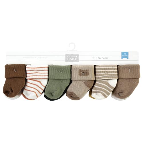 Image of Hudson Baby Girls' Basic Socks,
