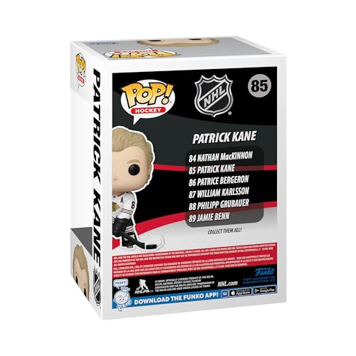Funko POP! NHL: Blackhawks, Patrick Kane, (Road), Collectable Vinyl Figure, Gift Idea, Official Merchandise - Image 3
