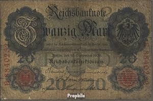 Prophila Collection Deutsches Reich 20 Mark Banknote