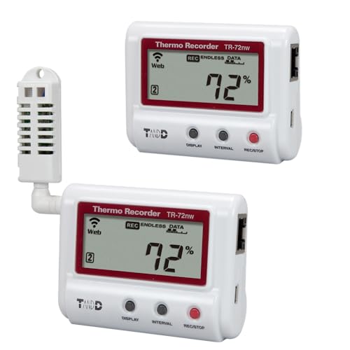 Enregistreur de données TR-72nw TECPEL TandD humidité et température LAN filaire USB