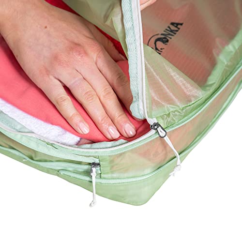 Tatonka SQZY Compression Pouch L Lighter Green, 7-10 l - Image 2