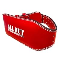 Amazon | ALLOUT パワーリフトベルト レザーベルト リフティング
