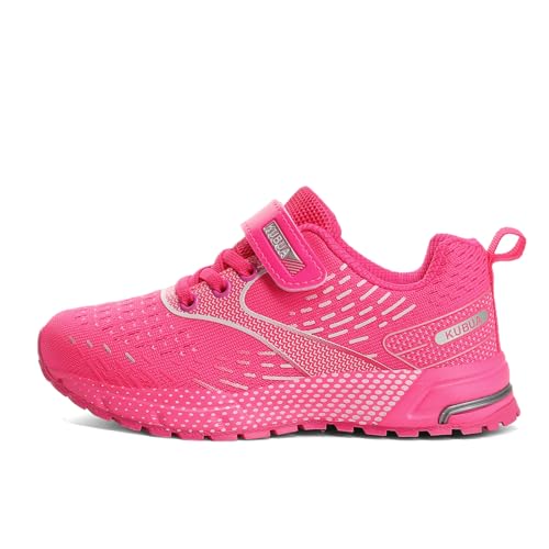 Image of KUBUA Kids Sneakers Lightweight Boys Girls Tennis Shoes | Breathable, Comfortable, Non Slip, Easy to Put On, Running, Walking, Gym, School, Daily Play, Toddler