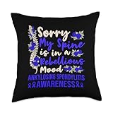 Ankylosing Spondylitis Throw Pillow
