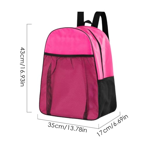 Mochila de almacenamiento para patines de hielo funda patinaje y equipo multifuncional hockey 5