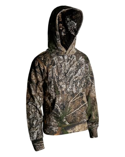King's Camo Boys' Kck215 Kids Classic Hunting Cotton/Poly Blend Camo Pullover Hoodie4