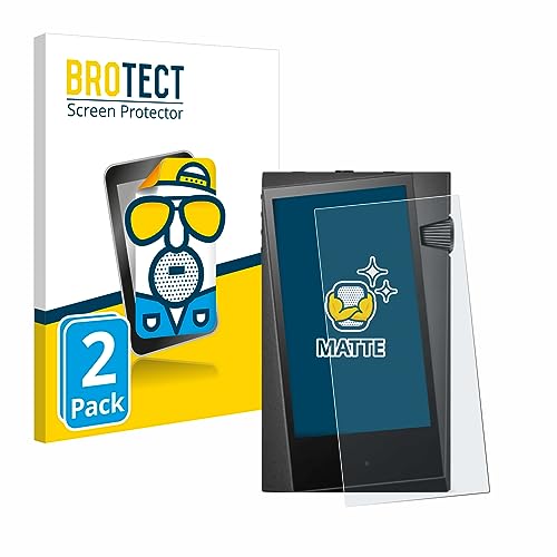 brotect 2-Pack Screen Protector Anti-Glare compatible with Astell&Kern A&norma SR35 Screen Protector Matte, Anti-Fingerprint Protection Film