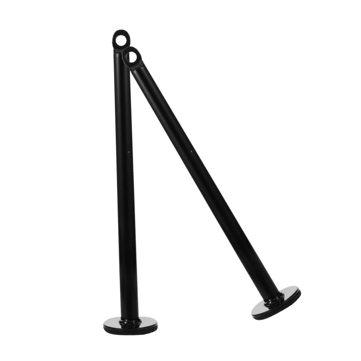 INOOMP 2pcs Fitness Loading Pin Rack for and Barbell Plates High Load Capacity Equipment for Home and Commercial Gyms Versatile Design for Muscle Training