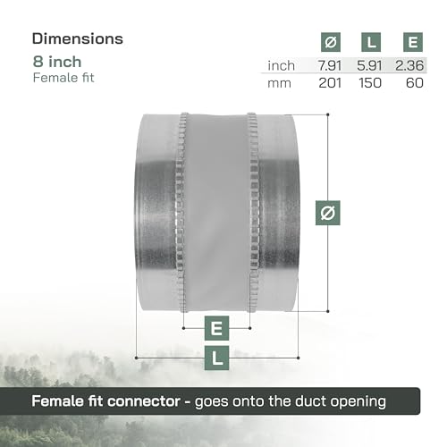 Connecteur de conduit flexible anti-vibration en acier galvanisé