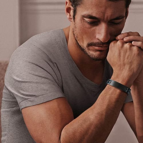 Gamtic Customized Watch Band Bracelet for Men - Personalized Stainless Steel Chunky Bracelets Wristband, with Jewelry Gift Box3