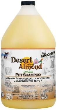 DOUBLE K INDUSTRIES - GROOMERS EDGE DESERT ALMOND SHAMPOO (1 GALLON) "Ctg: DOG PRODUCTS - DOG GROOMING - SHAMPOOS & SOAP"
