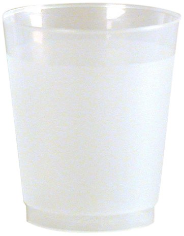 frost-flex plastic drinking cup, 5-ounce, frosted (500-count)