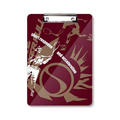 Porte-bloc A4 artistique Graffiti Street au design joueurs de tennis graphique