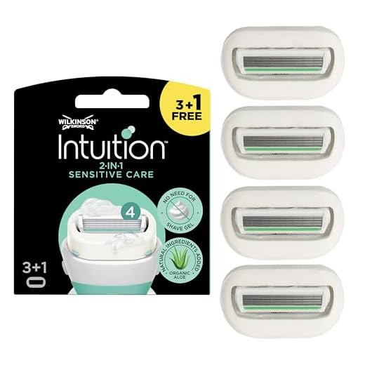 Wilkinson Sword Intuition Sensitive Rakblad Paket med 4