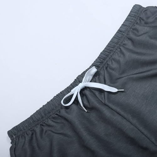 Pantalon de jogging homme ample à cordon de serrage doux - 4