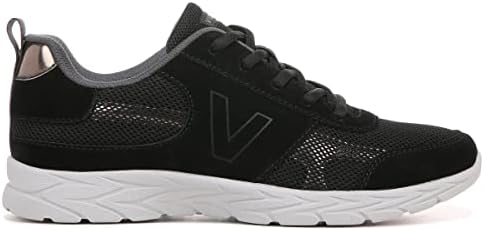 Vionic Aviate Women's Orthotic Supportive Sneaker Black - 8.5 Medium | Image 4