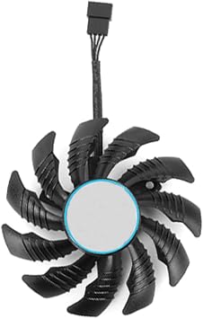 GA81S2U 78mm Graphics Card Cooling Fan Replacement for Gigabyte RTX 3070 3070Ti RX 6600 6600 XT 6700 XT Eagle Cooler Fan B