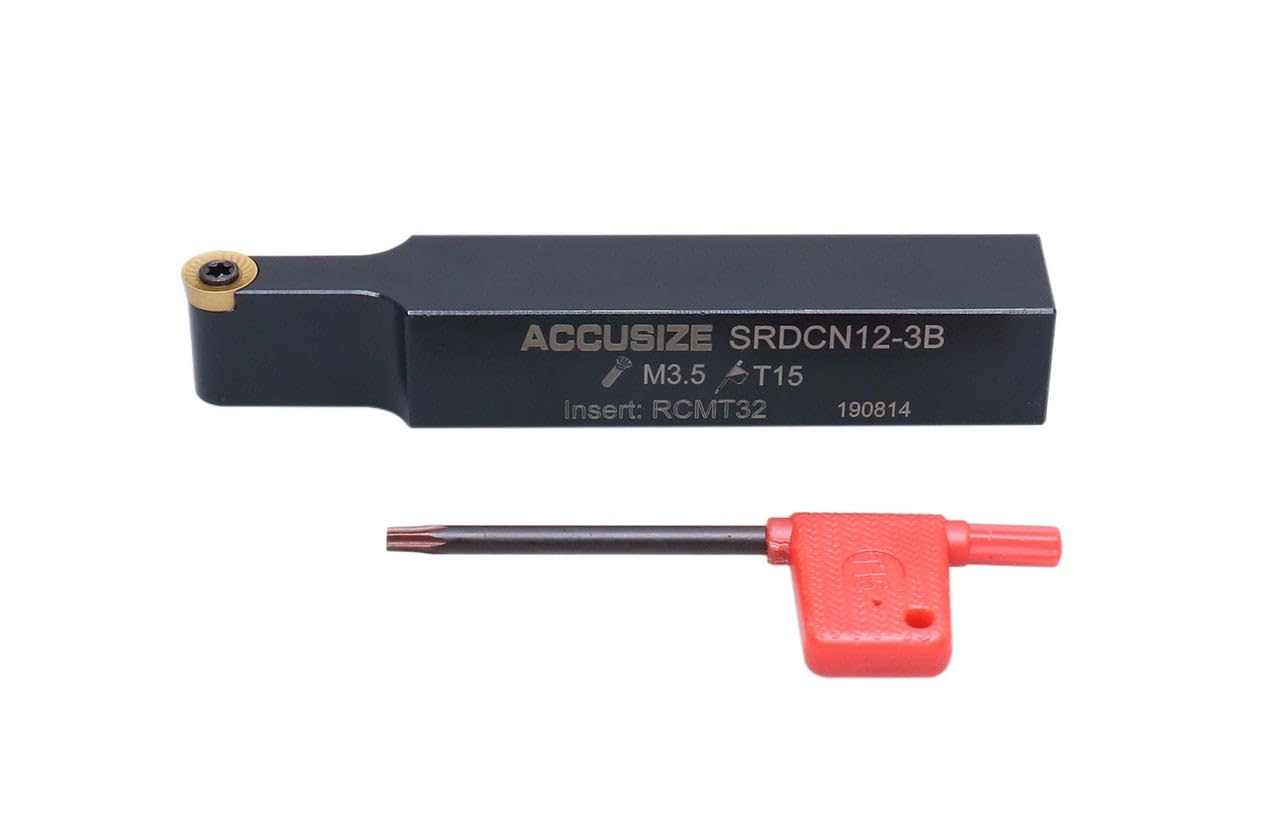 Accusize Industrial Tools 3/8 x 3-1/2 in SRDCN06-2J Indexable Toolholder for RCMT220 Inserts, 2376-0006 — Amazon image 12