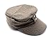 MAFLEN German M43 Wool Solider Field Cap hat Replica WWII (as1, Numeric, Numeric_7_and_1_Quarter, Numeric_7_and_3_eighths) Brown