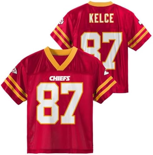 Kansas City Chiefs KELCE 87 ユニフォーム Travis Kelce Kansas City Chiefs #87 Camiseta vermelha para