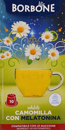 60 capsule camomilla e melatonina caffè borbone