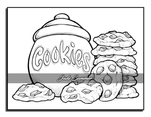 Easy Coloring Book: Large Print Designs for Adults and Seniors with 50 Simple Images of Animals, Flowers, Food, Objects, and More! (Easy Coloring Books) - Image 44