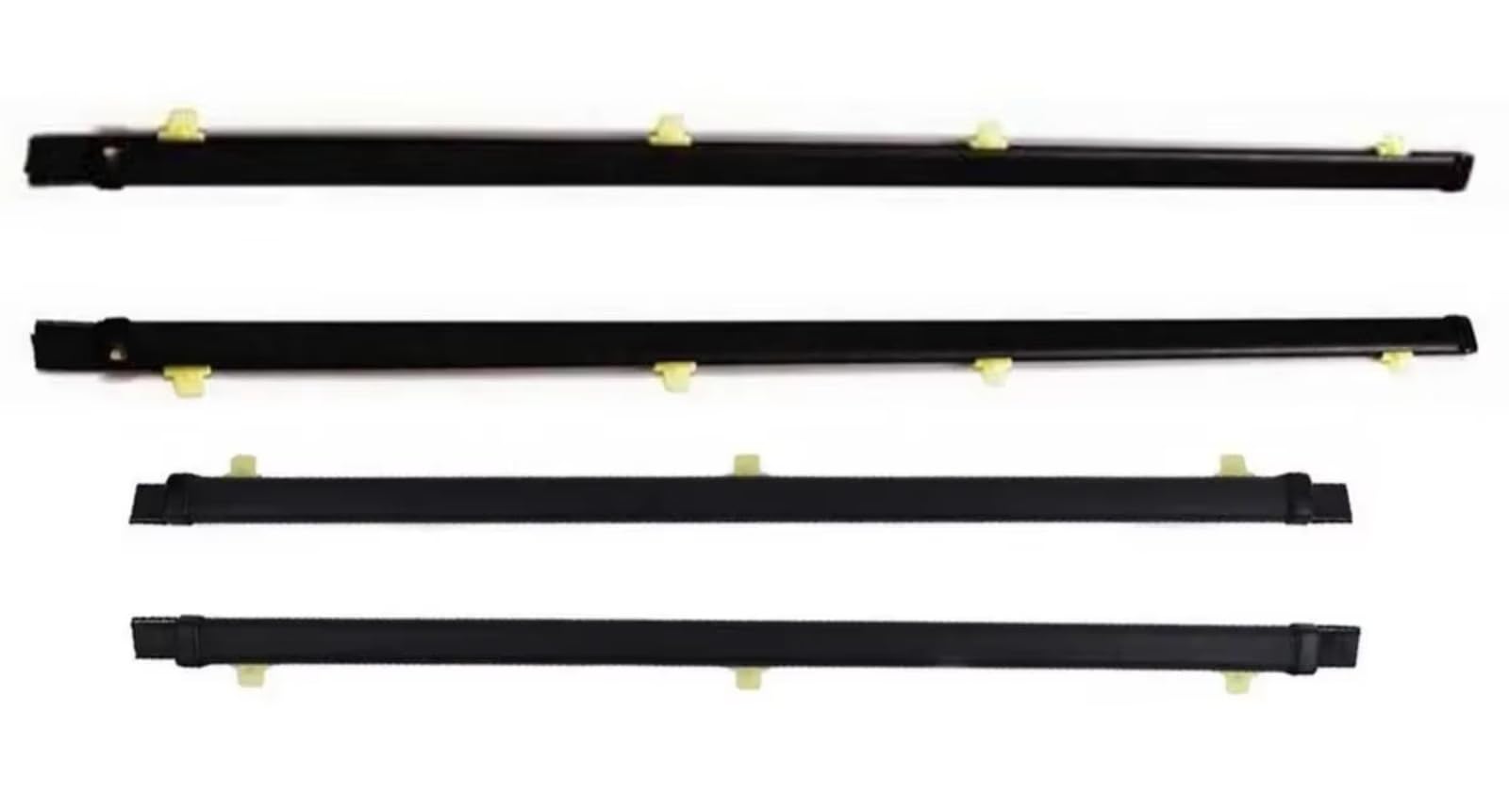 Pbqenxb One Color For Toyota For Hilux 5Th Gen 1989-1996 2 Door 68160-89114 For 4Runner 75Cm N80 N90 N100 N110 4 X Weatherstrip Moulding Window Belt Outer Window Weatherstrip