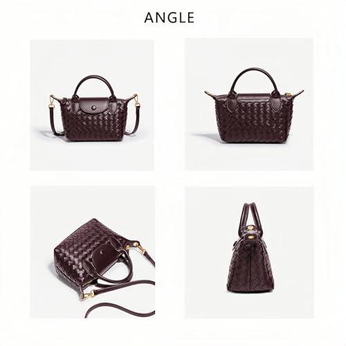 Hand-Woven Bag Fashion Dumpling Handbags Fashion Designer Bags Simple Versatile Single Shoulder Crossbody Bag Bucket Bag4