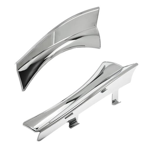 Deflector de aire cromado para chasis de Victory 2010-2016 y abrazadera de escape 6