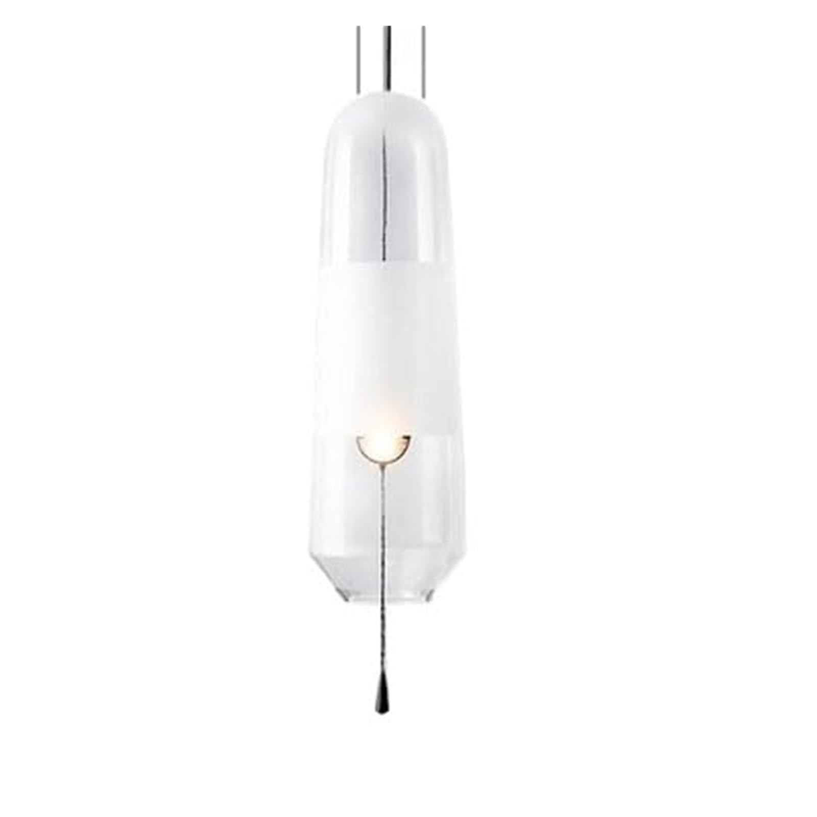 LYMSXAZOU Chandelier Flush Mount Top Chandelier, Nordic Style Glass Pendant Light, Creative Personality Handing Light Lampshade, Porch Lane Decorative Lighting Fixtures, E27 Base Single Lamp (Col