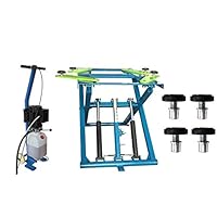 Ponte Sollevatore Meccanico Portatile - Solleva Auto, Furgoni, SUV Con Trapano Elettrico - Colore Arancione - Foto 9