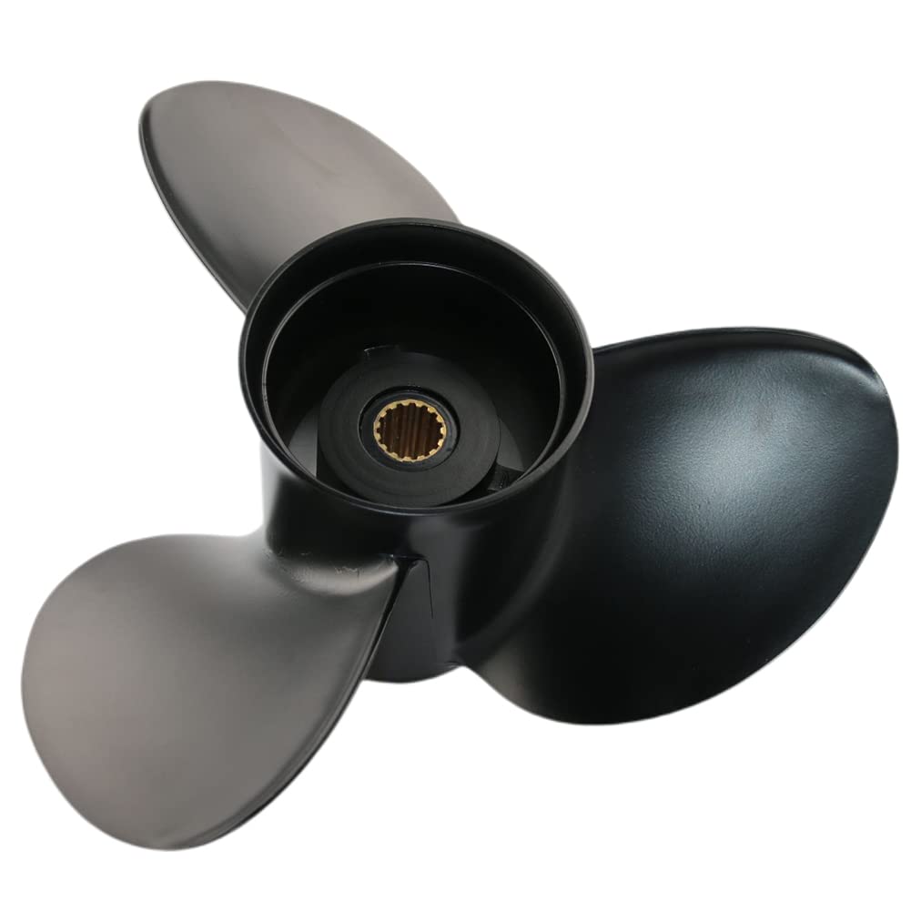 Hélice hors-bord Boatman pour 130-300 ch Mercure, Mercruiser Sterndruves/Alpha/Bravo, kits de moyeu interchangeables inclus, 15 dents cannelées