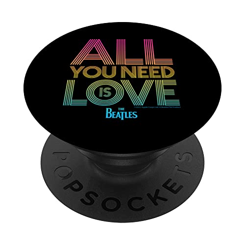 The Beatles – Tout ce dont vous avez besoin, c’est d’amour PopSockets PopGrip Interchangeable - Les Beatles, Paul McCartney, John Lennon, RIngo Starr, George Harrison The Beatles - Tout ce dont vous avez besoin, c'est d'amour PopSockets PopGrip Interchangeable
