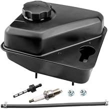 Ruma Gas Fuel Tank 951-12159 751-12159 751-10796 951-10796 Compatible with MTD CUB Cadet Troy Bilt 170V0B V0A T0B T0A T0 L0 Engine R65 R45 FT24 Front and Rear Tine Tiller