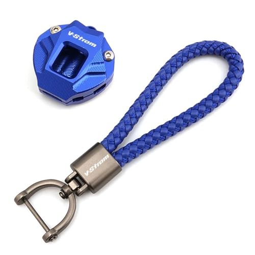 Etui Clés De Moto Vstrom 1050 Protection Haute Qualite BlueA